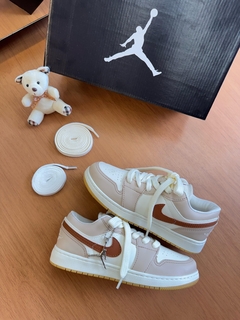 Jordan 23 Linha Luxo Creme/Branco/Marrom