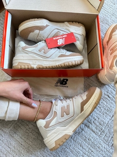 NB 550 Off/Bege - Gabi Soares Calçados