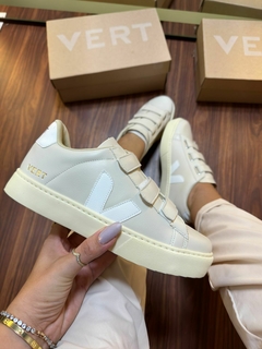 V Velcro Off White/Branco - comprar online