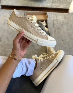 All Star Tradicional Luxo Brilho Pérola na internet