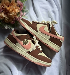 Dunk Low Pro Prime Café/Rosê - Gabi Soares Calçados