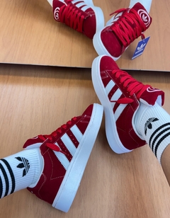 Campus 00s vermelho (Camurça sintética) - comprar online