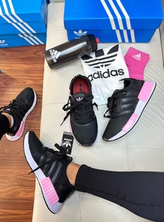 NMD Preto/Rosa - comprar online