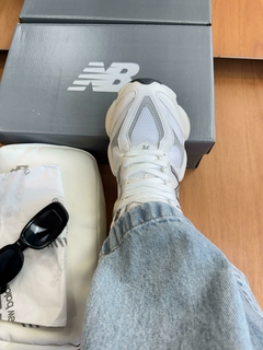 NB 9060 Branco / Prata - Gabi Soares Calçados