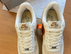 Air Force tricô Creme/Caramelo - Gabi Soares Calçados