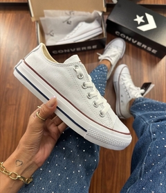 All Star Tradicional Branco Lona - loja online