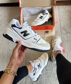 NB 550 Branco/Preto