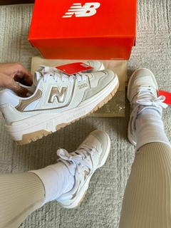 NB 550 Branco/Ouro - comprar online