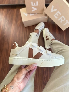 V Velcro Angelical/Caramelo