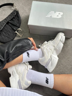 NB 9060 Prime Branco/Branco - Gabi Soares Calçados