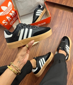Samba Retrô Preto - comprar online