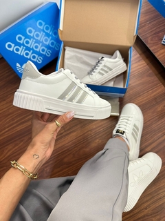 AD Luxo Slim Branco/Cinza - comprar online