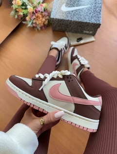 Dunk Low Pro Prime Café/Rosê na internet