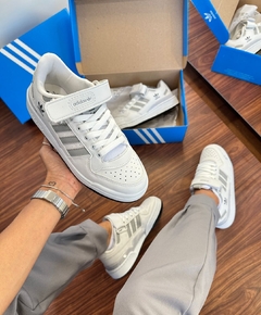Fórum Velcro Branco/Cinza - comprar online