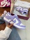 Dunk SB Dunk Low Branco/Lilás