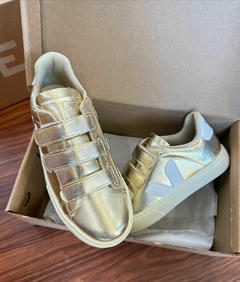 V Velcro Ouro Metalizado - comprar online