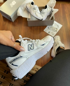 NB 530 TURBO Branco/Azul - loja online