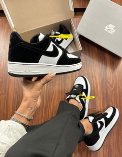 Air Force Camurça Branco/Preto - loja online