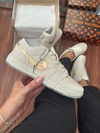 Jordan x LV Off Dourado