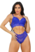 Conjunto Rendado Azul - comprar online