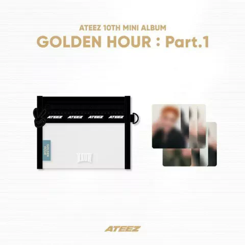ATEEZ - [[GOLDEN HOUR : Part.1] OFFICIAL MD] MINI POUCH