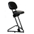 Banco Semi Sentado Ergonômico Steel - comprar online
