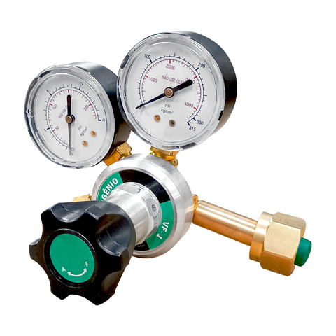 Regulador de Pressão Oxigênio Industrial
