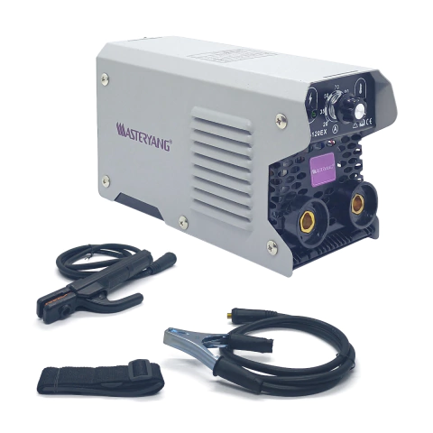 Máquina Inversora de Solda Portátil Mini 120A MMA Eletrodo Revestido Sem Gás 220V 50/60Hz + Acessórios