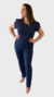 Scrub Dama Flower - Azul Marinho - comprar online