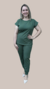 Scrub Dama Comfort - Verde Botanical na internet