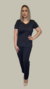Scrub Dama Flexy - Preto - Dama Lumini