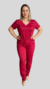 Scrub Dama Flexy - Marsala (Prazo de produção de 07 a 10 dias) - loja online