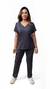 Scrub Dama Basic - Cinza Chumbo - comprar online