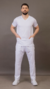 Scrub Masculino Basic - Branco na internet