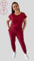 Scrub Dama Comfort - Marsala - comprar online