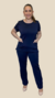 Scrub Easy - Azul Marinho