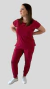 Scrub Dama Comfort - Marsala na internet
