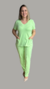 Scrub Dama Flexy - Verde Pixy - Dama Lumini