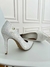 Imagem do Vanni - Scarpin Branco Salto Fino