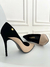 Ana - Scarpin Nude e Preto Salto Fino - loja online