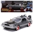 MINIATURA - DELOREAN DE VOLTA PARA O FUTURO 3 COM LUZES - JADA TOYS 1/24