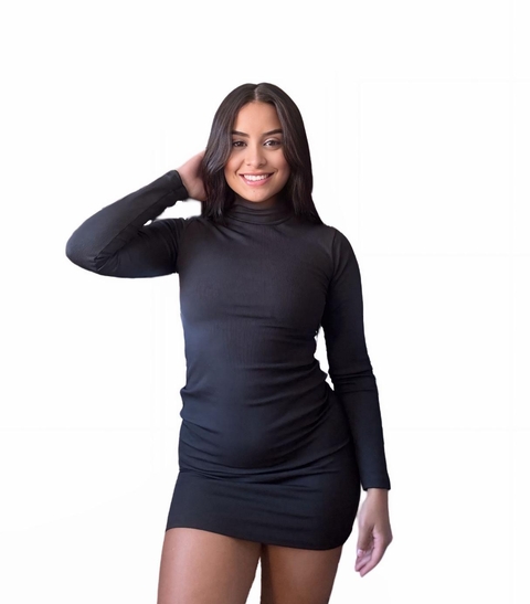 Vestido Tubinho manga longa - comprar online