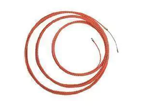 Cinta Pasacable Helicoidal 15mts-4mm Naranja VIYI3711
