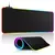 Mouse Pad Com RGB Base 60x30 de Borracha Antiderrapante, 1 Pc