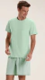 Pijama Masculino Manga Curta com Shorts - comprar online