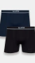 Kit com 2 Cuecas Adulto Boxer Microfibra