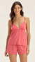 Pijama Coral Mini Corações - comprar online