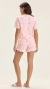 Pijama Feminino em Malha Comfort na internet