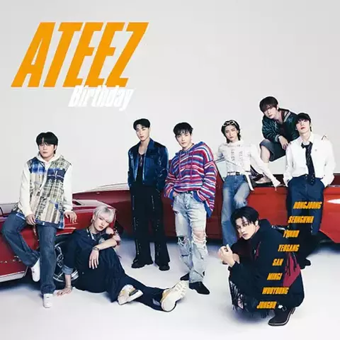 ATEEZ - Birthday [4th JP Single Album - Flash Price Edition]
