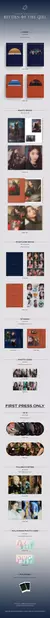 EVERGLOW - Return of The Girl [3rd Mini Album] - Peek-A-Boo K-Pop Store